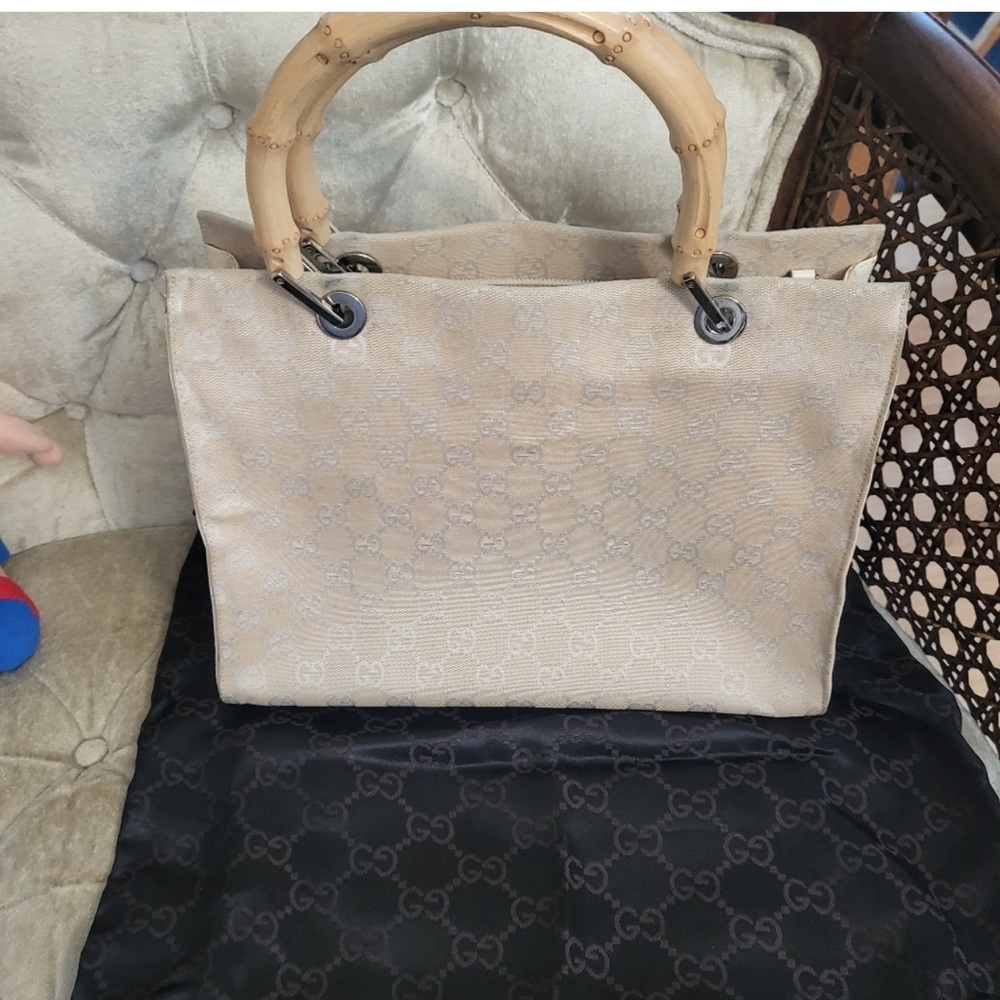 Gucci Bamboo Tote - Picture 3 of 6